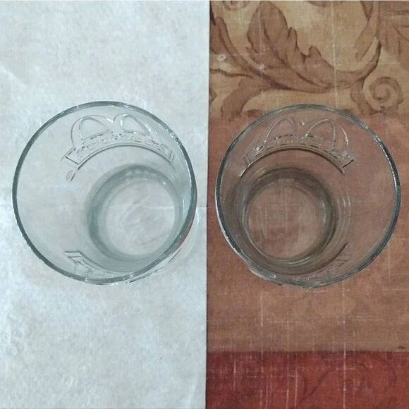 Vintage 1992 Set of 2 McDonald's Clear Fountain Coke Glasses - Picture 15 of 17